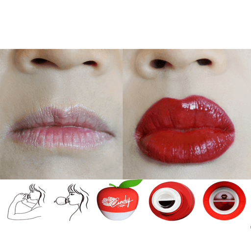 CandyLipz Lip Plumper Set Red Apple & Travel Size | Size (S-M
