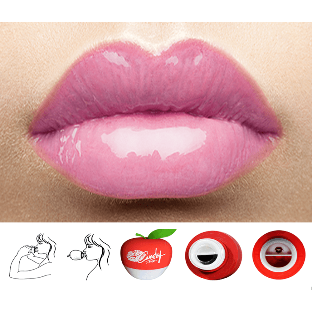 SET 1: Genuine CandyLipz Apple Lip Plumper Set (S to M) | 100k Orders Milestone Reached! - original and authentic lip-plumping device - CandyLipz Official Store