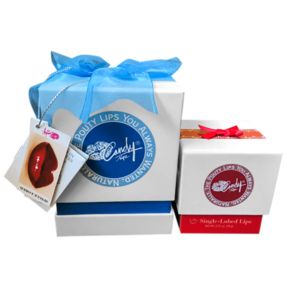 CandyLipz Blue Licorice & Mini Cherry Lip Plumper Set - Size (M-L